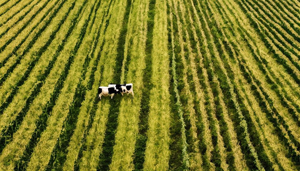 cattle in crop rotation