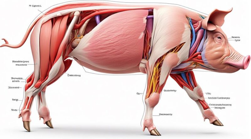 decoding pig muscle structure