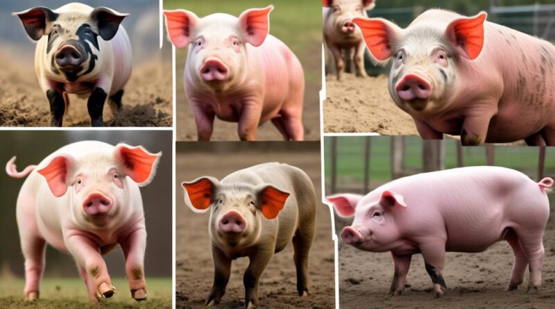 detailed comparison of pig breeds