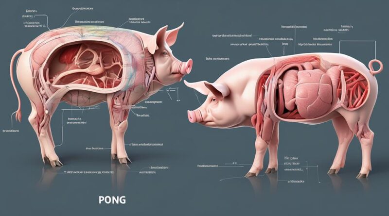 detailed exploration of pig anatomy