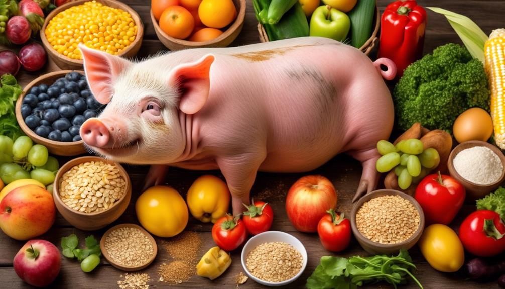 diversifying pig s nutritional intake