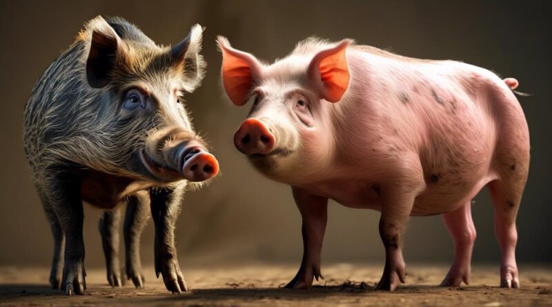 effects of domestication on pig breeds