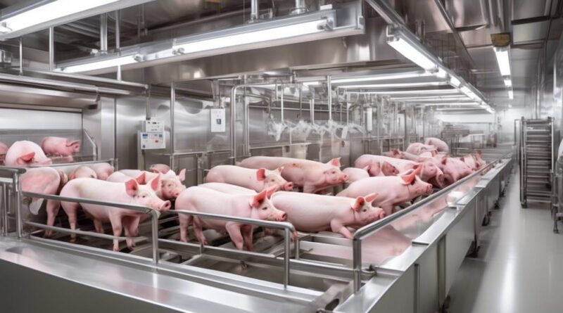 efficient pig processing equipment