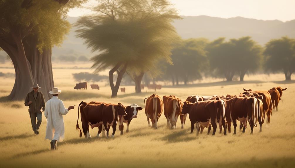 gentle herding for livestock