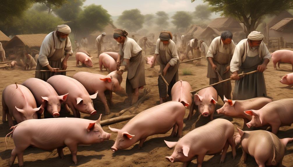 historical role of pigs