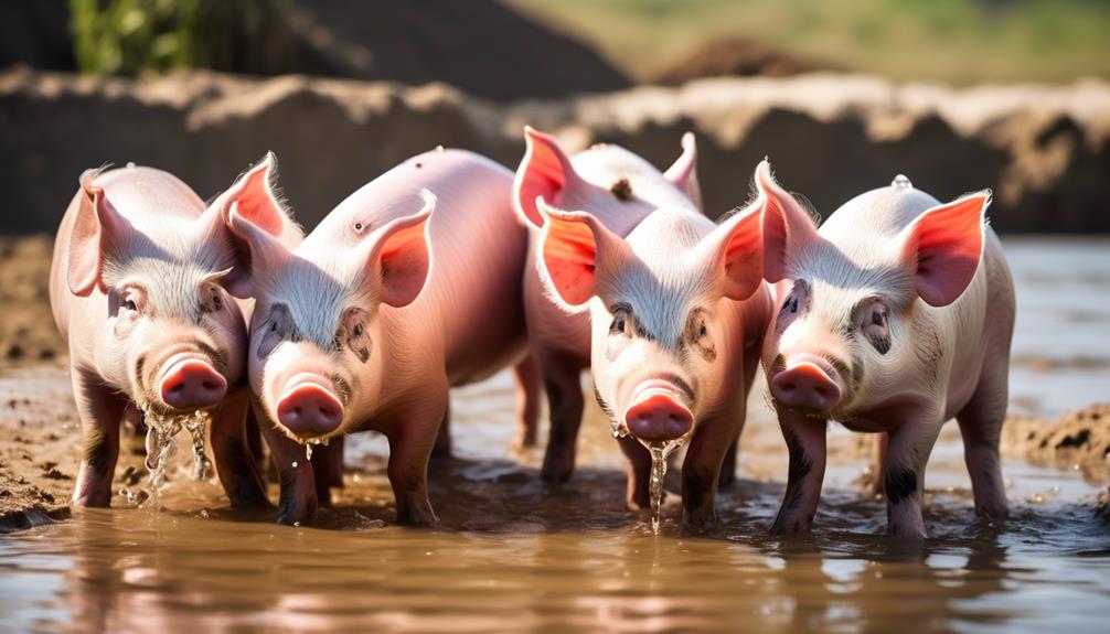 importance of water for pigs