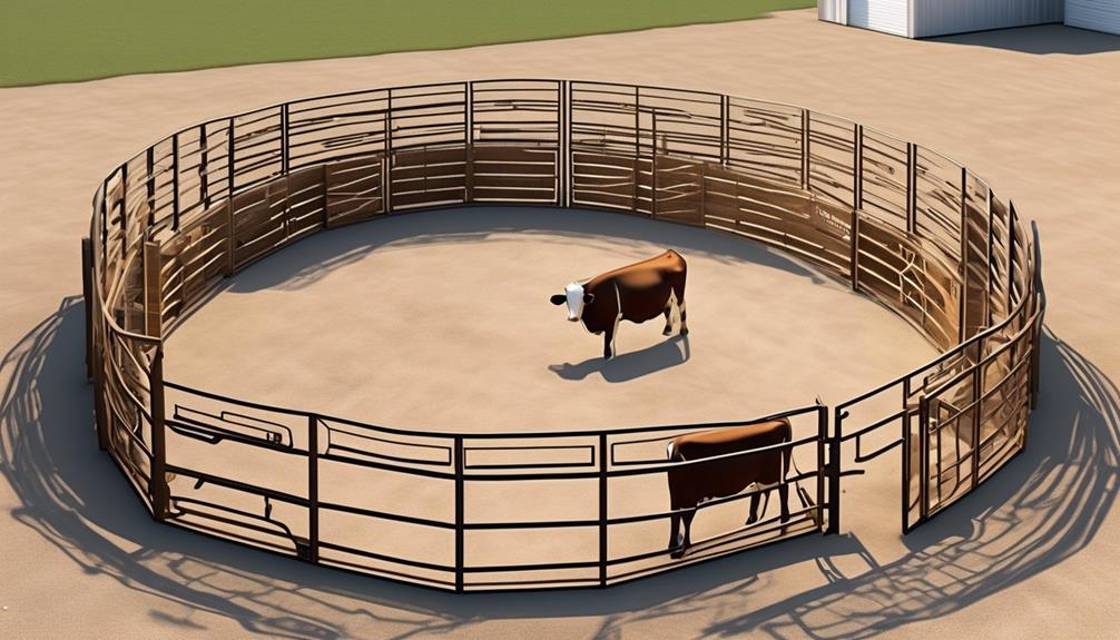 improved cattle handling design