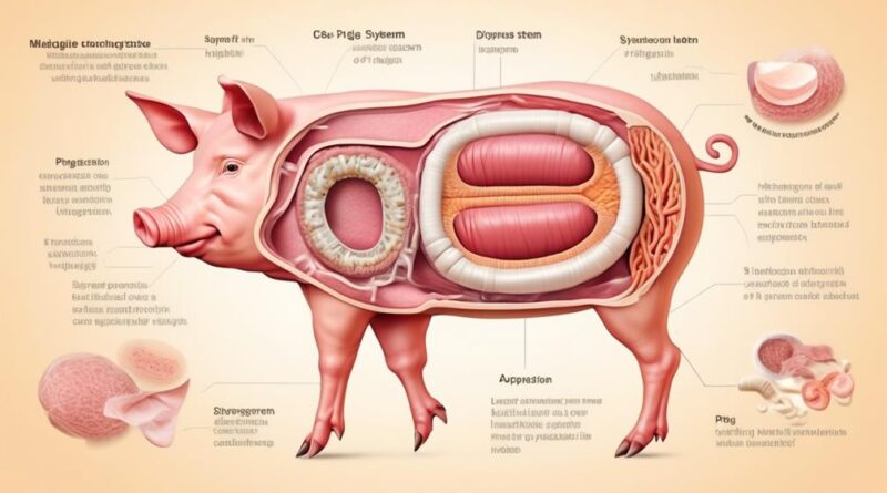 pig s digestive system functions