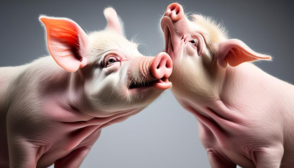 pigs communication and language