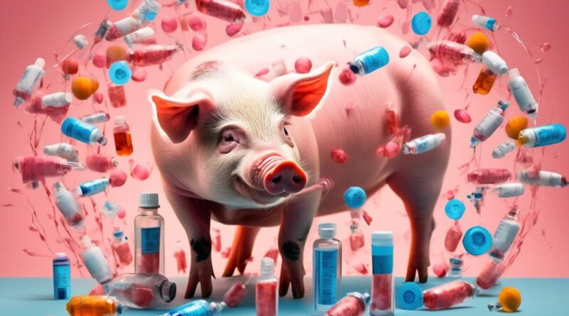 preventing pig diseases with vaccines