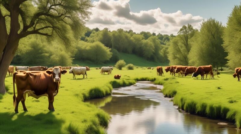 reducing environmental impact in cattle farming