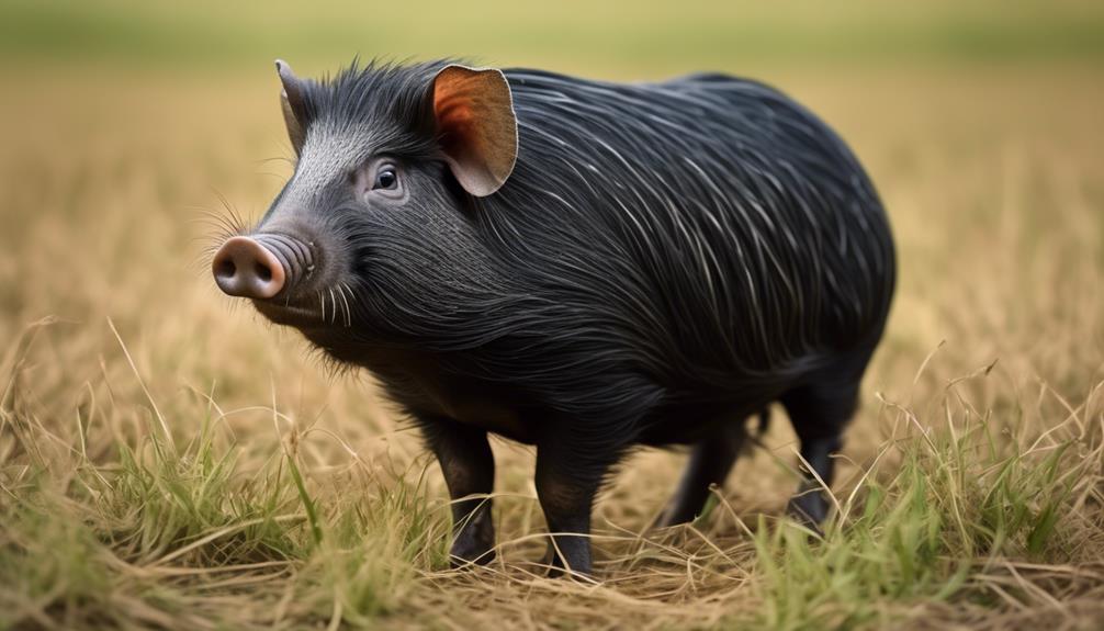 small black heritage breed