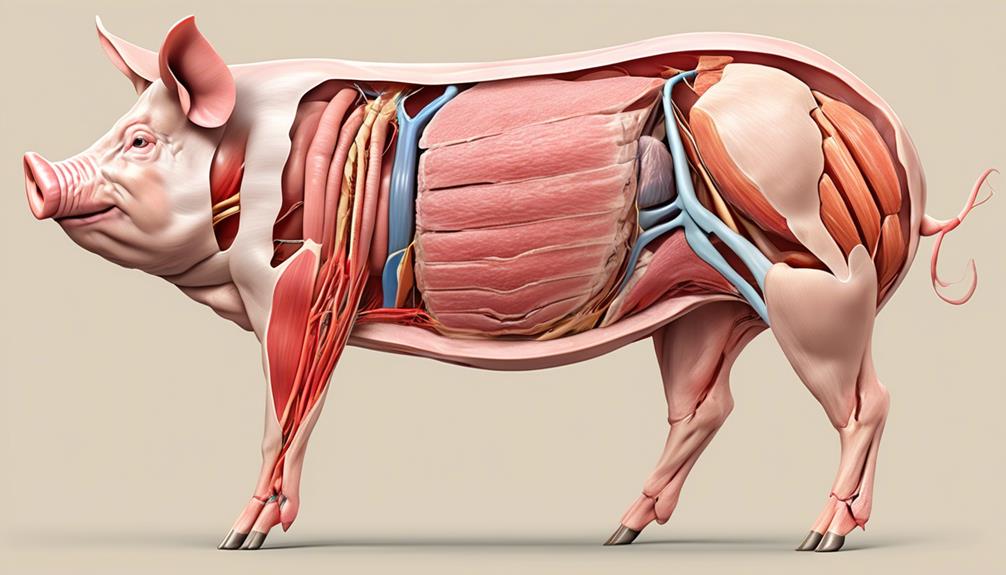 studying pig muscle growth