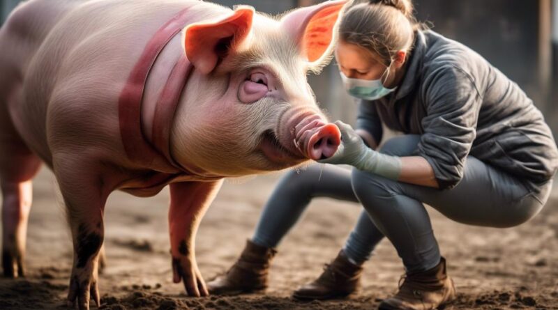 transmissible pig diseases to humans