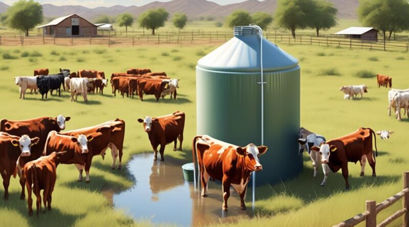 water conservation in cattle