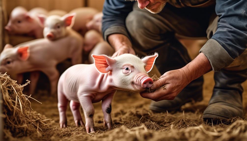 caring for piglets properly