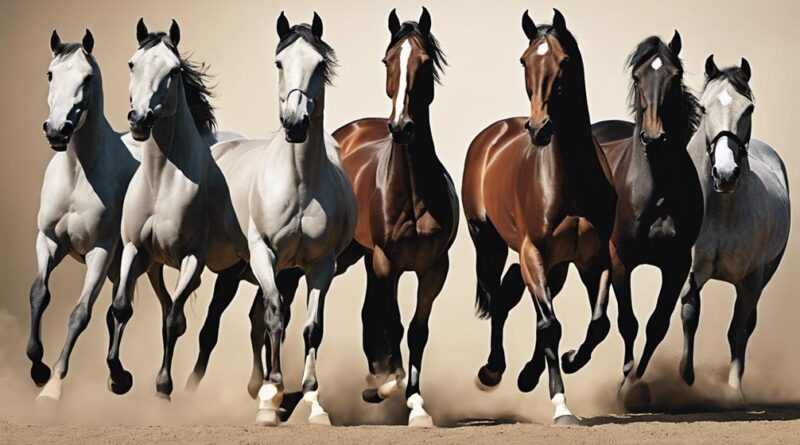 common genetic traits in thoroughbred horses