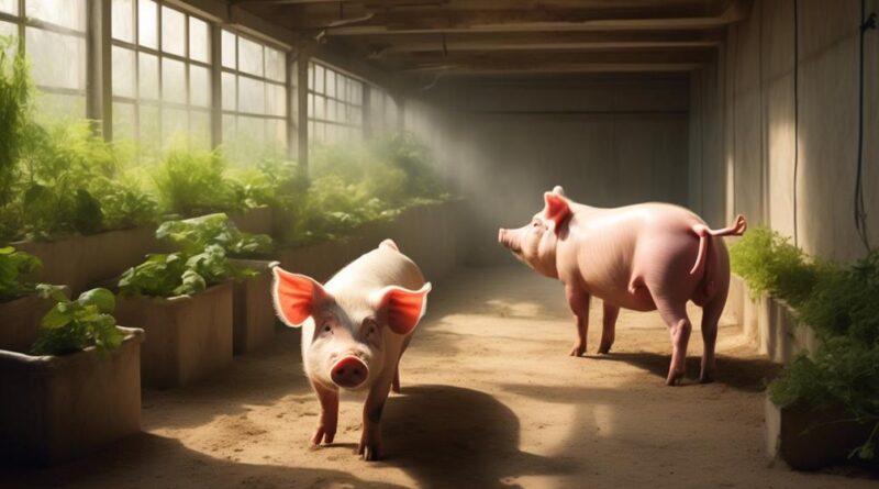 environmental factors impacting pig growth