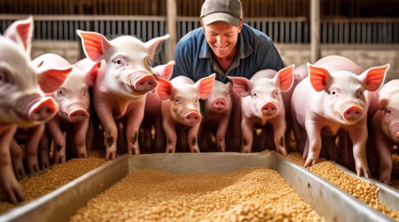 feeding piglets for optimal growth