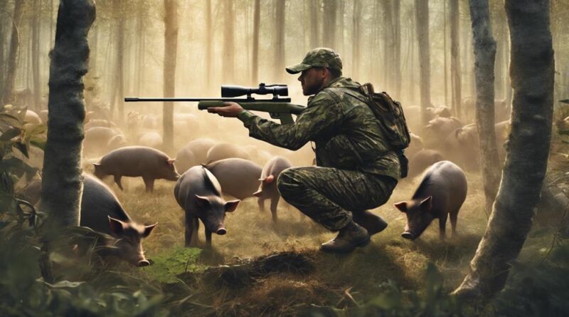 hunting pigs strategic techniques