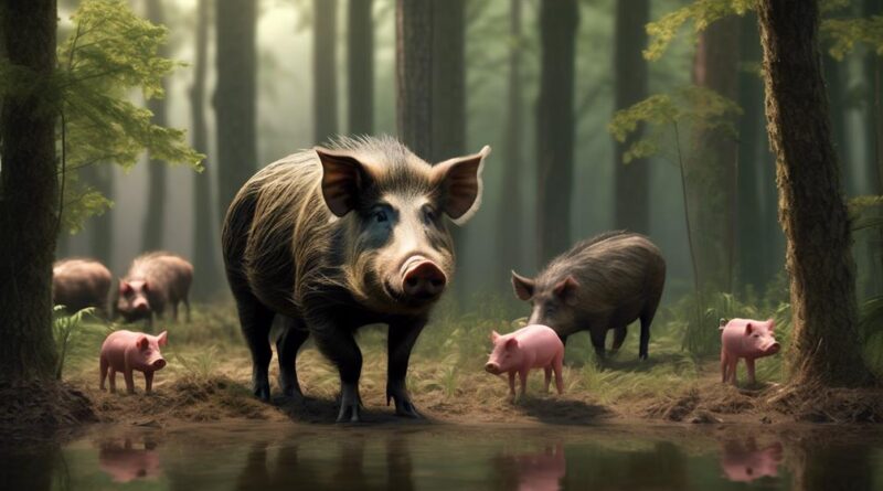 identifying wild boars and feral pigs