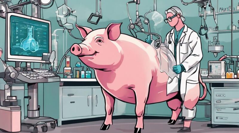 innovative medical advancements with pigs