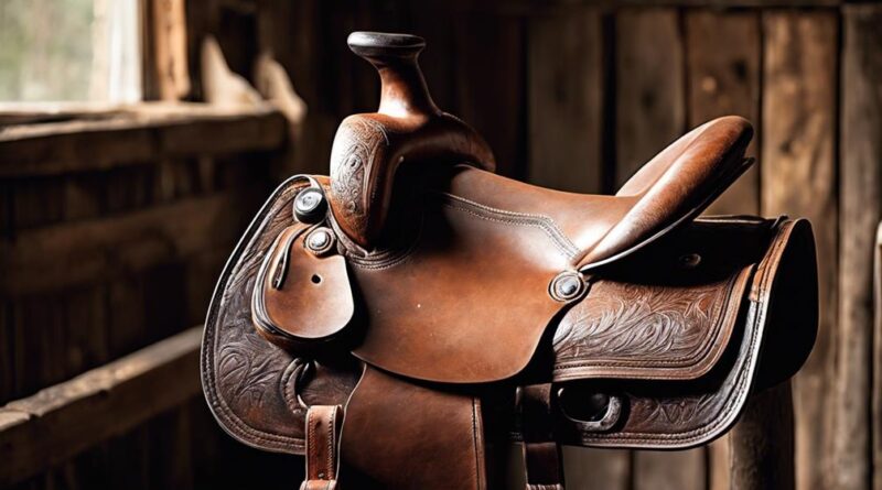 leather horse tack care