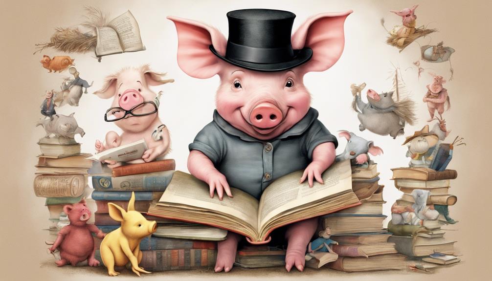 literary pigs in children s