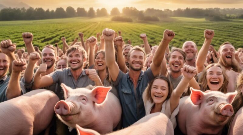 organic pig farming success