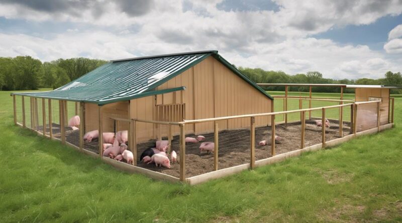 outdoor pig housing benefits