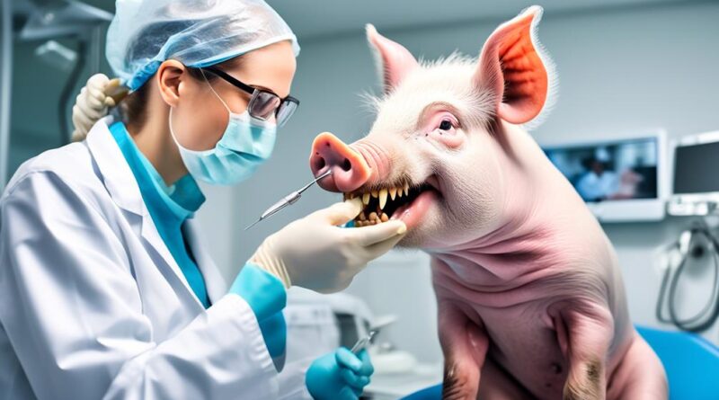 pig dental health maintenance