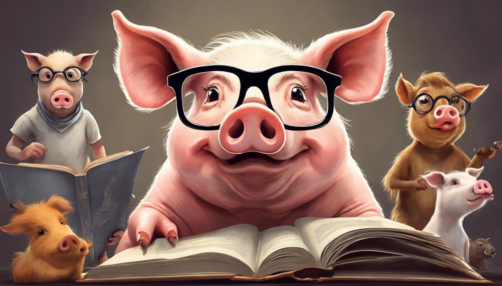 pig tales reveal intelligence