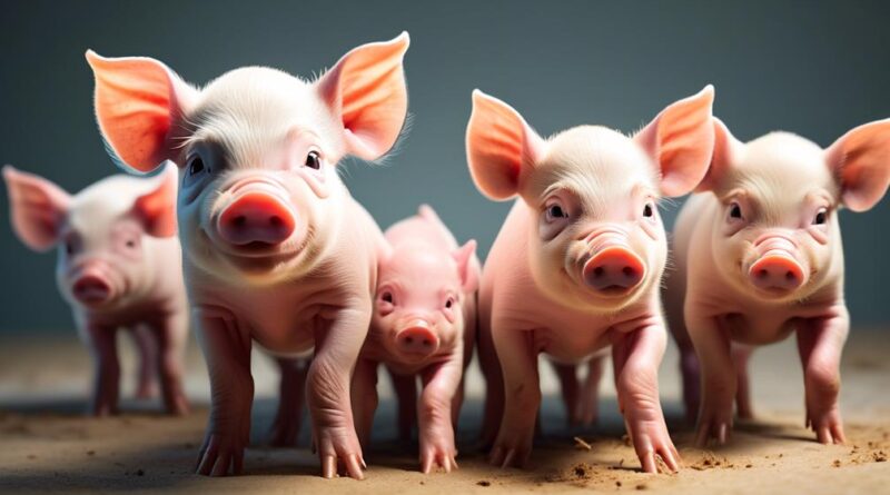 piglet rearing growth stages