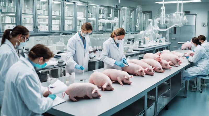 pigs in biomedical research