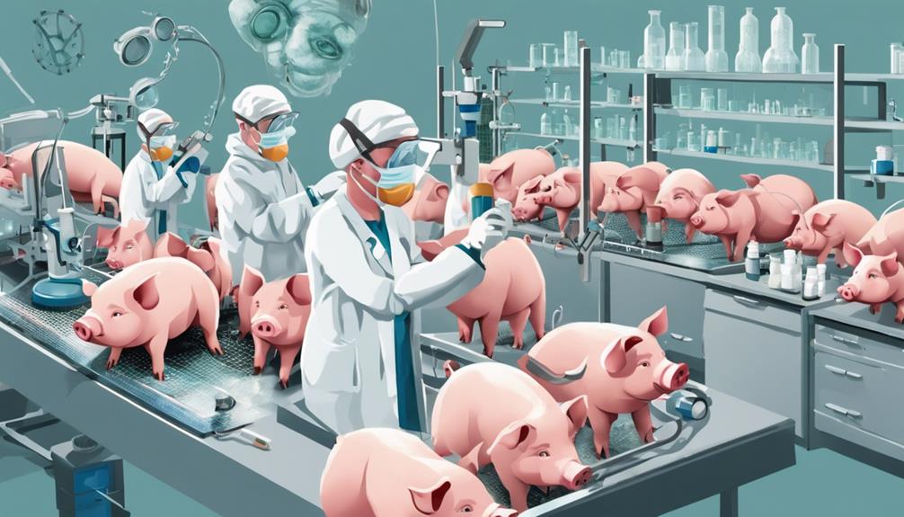 pigs used for cancer research