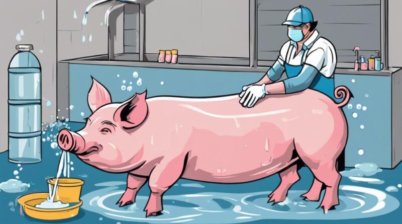 preventing disease in pigs