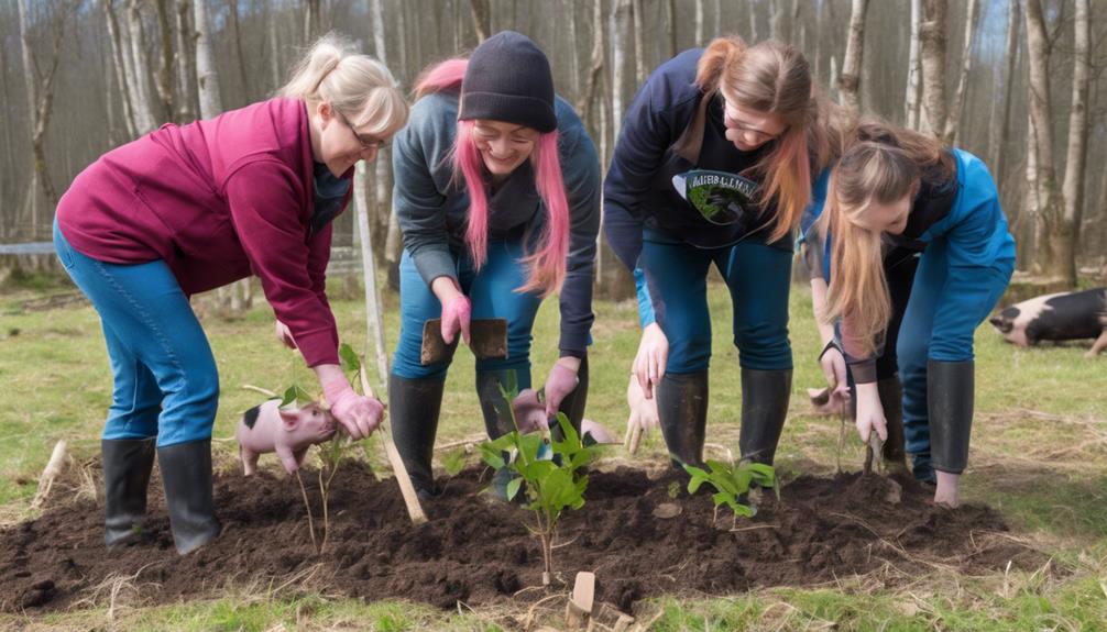 protecting pigs through education