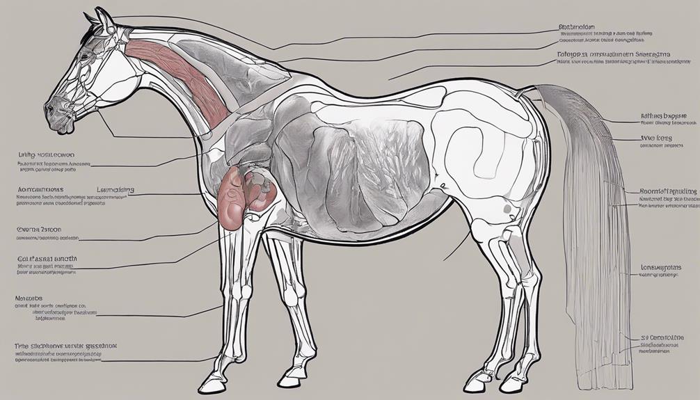 respiratory system of equine