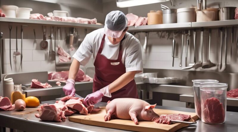 safe practices for pig processing