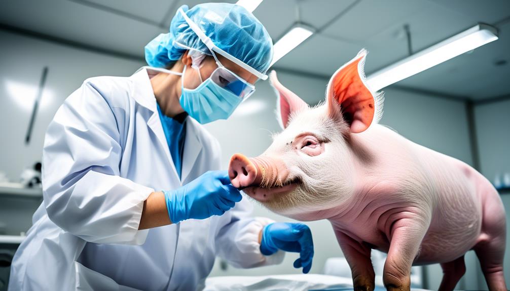 specialized veterinary care for pigs