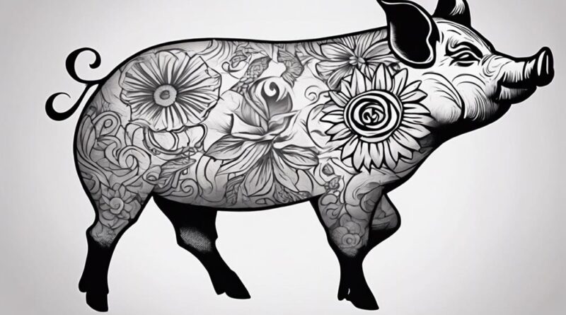 symbolism of pig tattoos