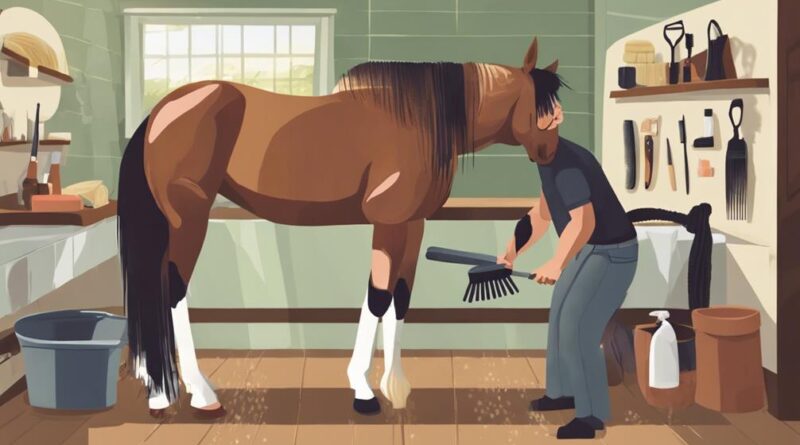 diy horse grooming techniques