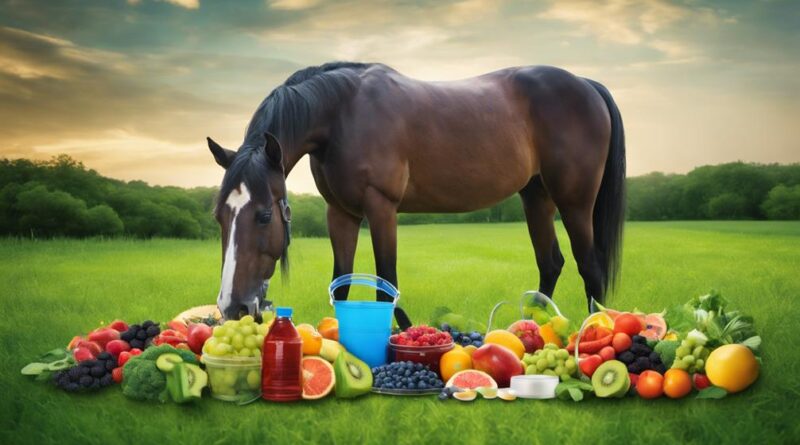 diet for horse racing