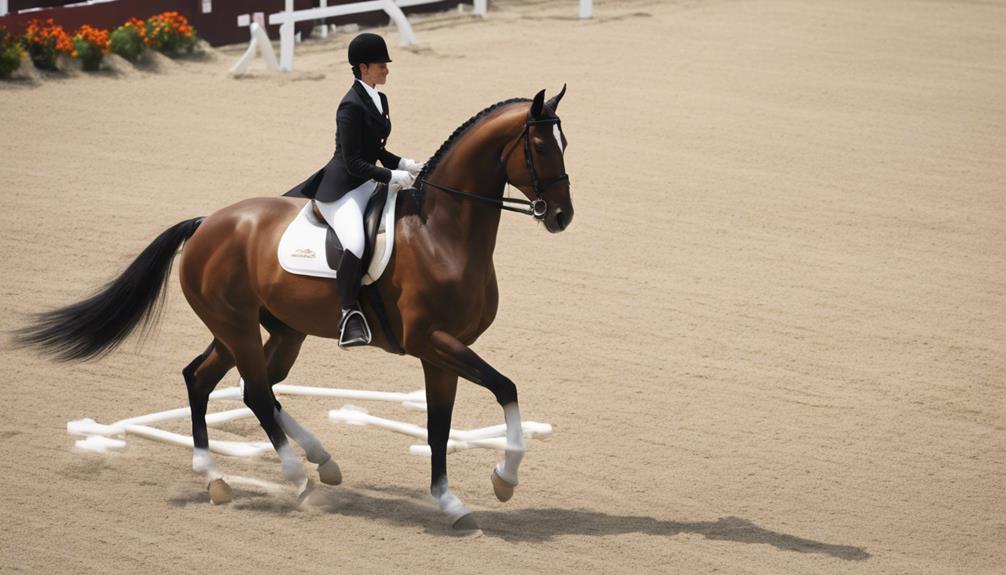 dressage transitions practice mastery