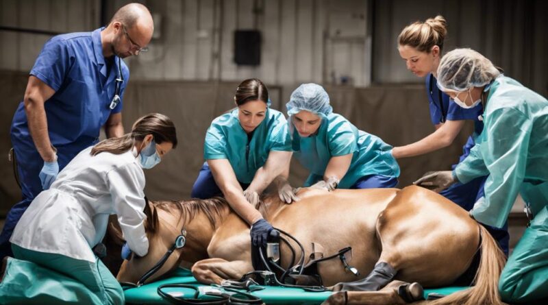 equine veterinary emergency care