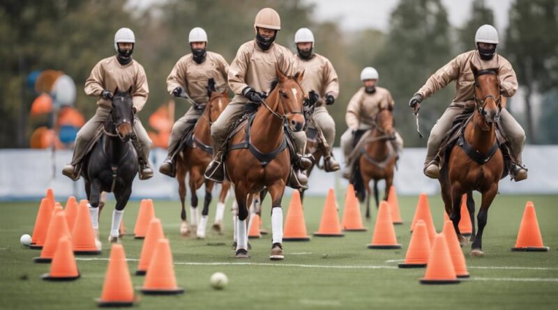 equipping for equestrian sports