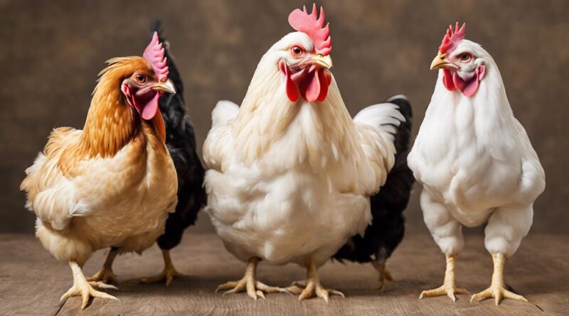 analyzing chicken breed growth