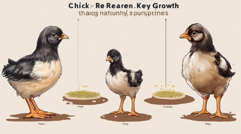 chick growth stages overview