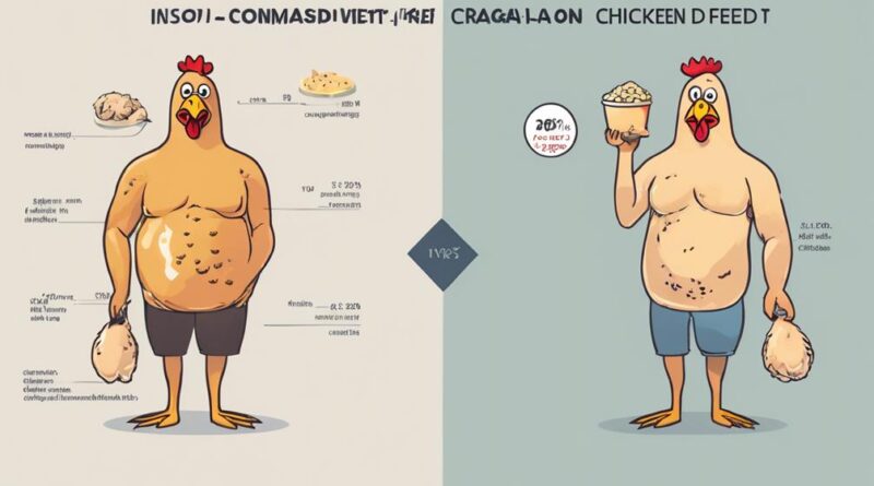 chicken diet and weight