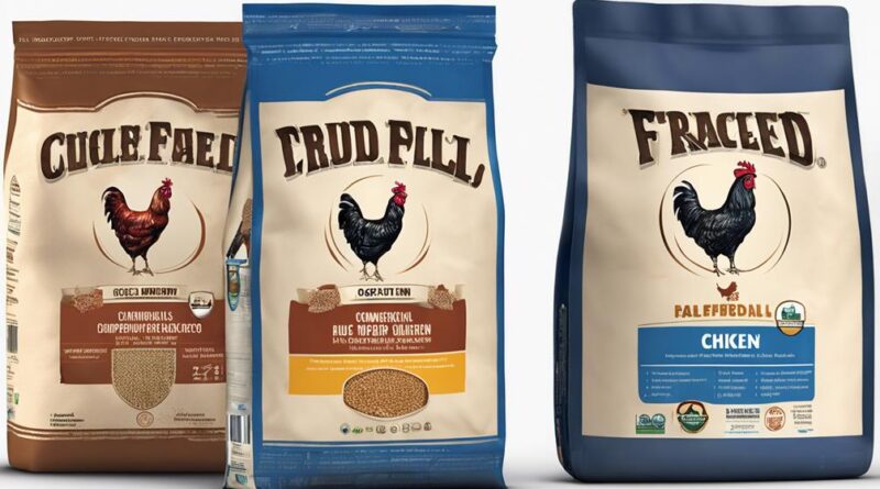 chicken feed brand comparison